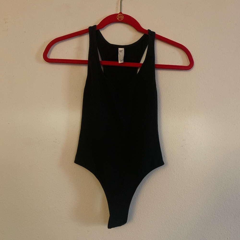 American Apparel racer back body suit